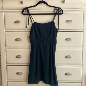 Emerald Green Short Dress